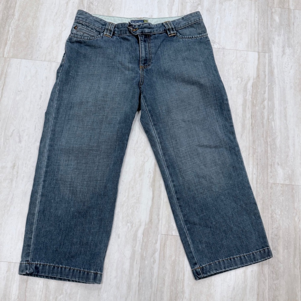 Vintage Y2K Old Navy Low Waist Capri Jeans